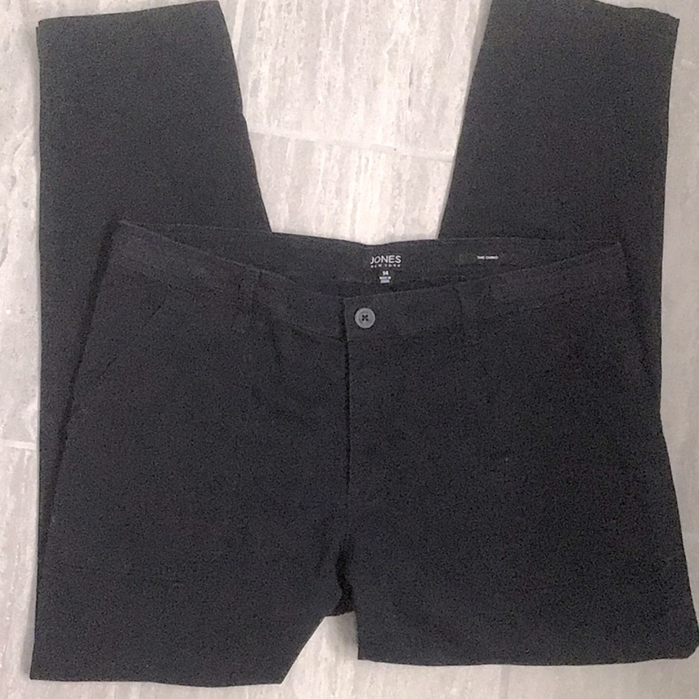 NYDJ Black Chino Pants